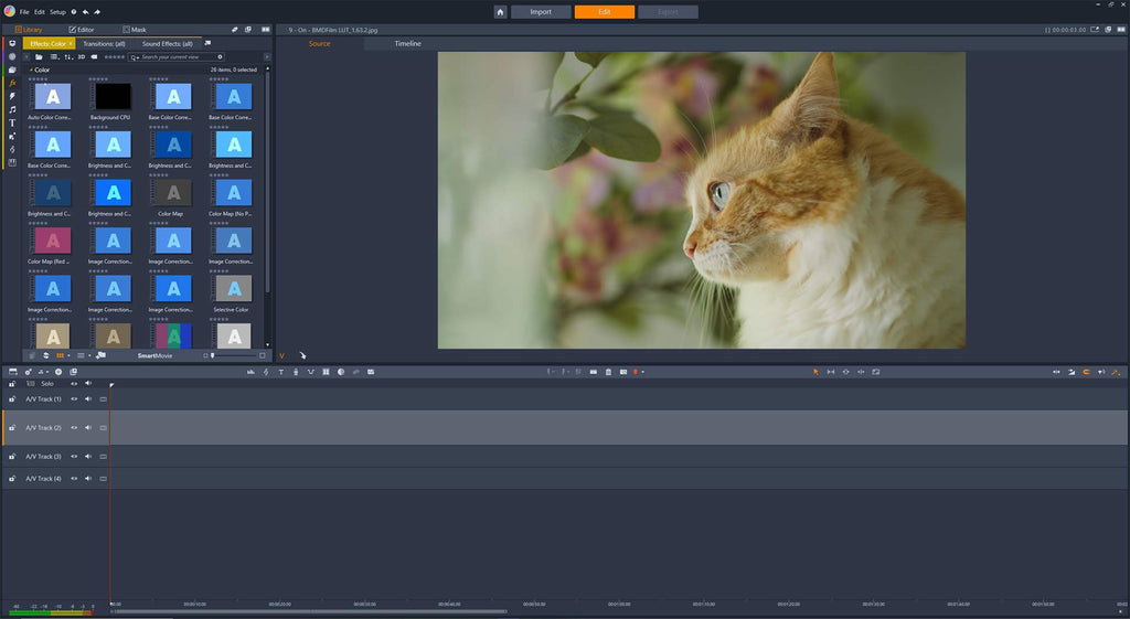 How to Use LUTs in Pinnacle Studio - Bounce Color®